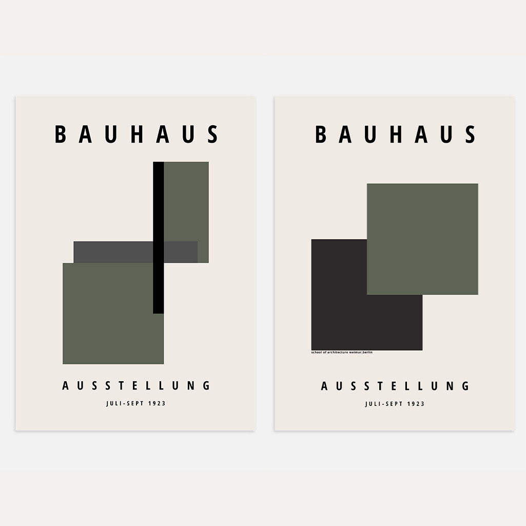 Bauhaus – Set of 2 Posters - Prints