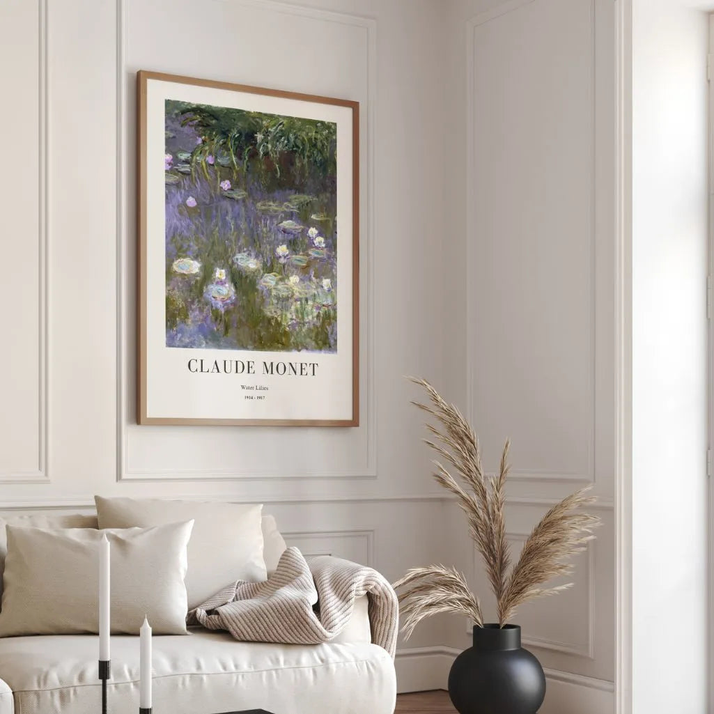 Claude Monet Water Lilies Pond Poster