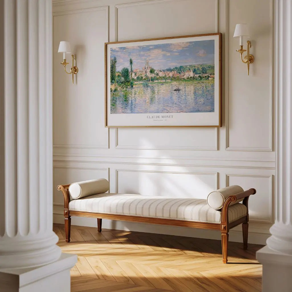 Monet Vetheuil in Summer Poster