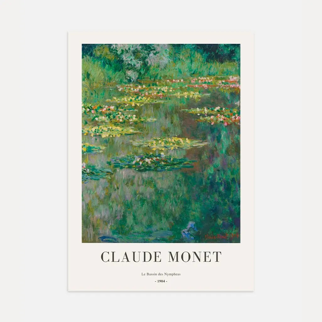 Monet Water Lily Pond Poster