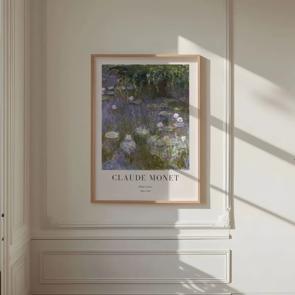 Claude Monet Water Lilies Pond Poster